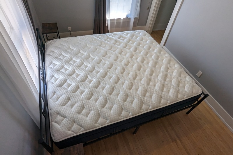 Brooklynn Bedding Aurora mattress pressure relief reviewed