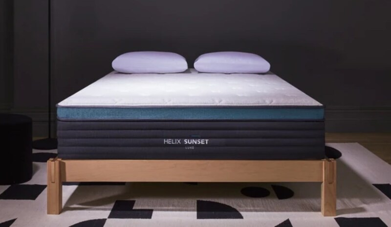 The Helix Sunset LUXE mattress