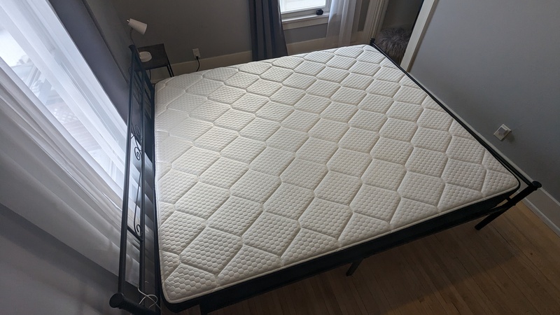 Plank Firm mattress comes with a 10-year warranty