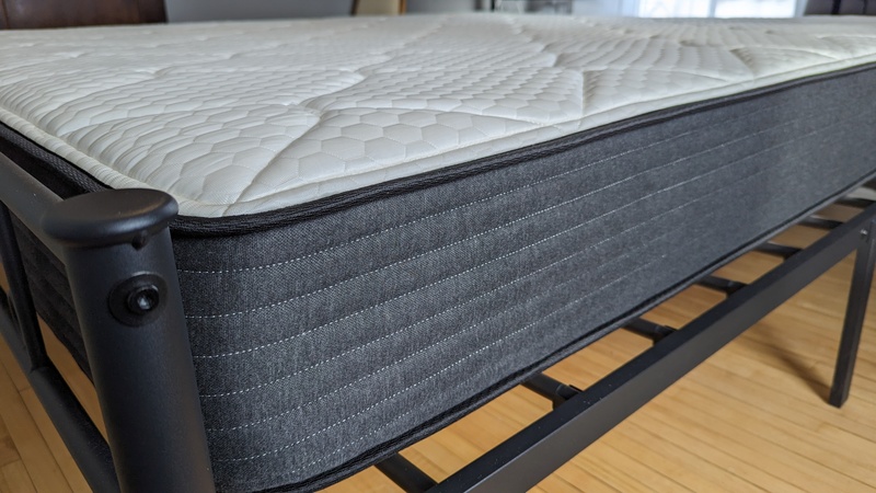 Plank Firm mattress has excellent edge support